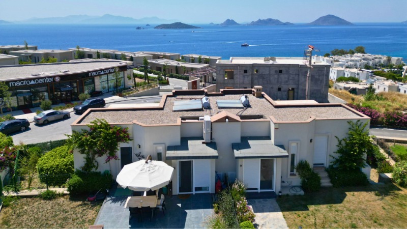 Bodrum Turgutreiste Eşsiz Konumda, Deniz Manzaralı Villa