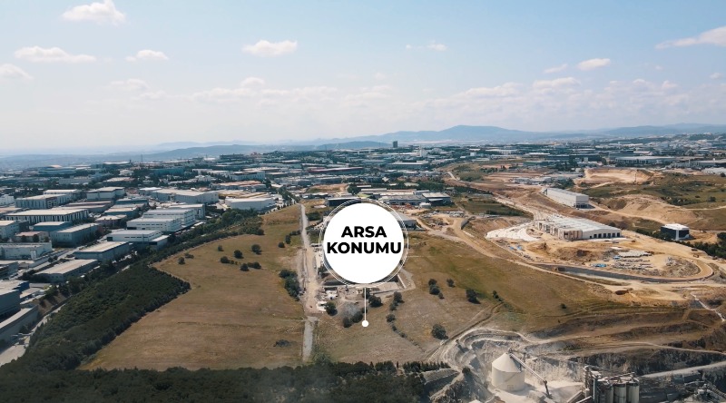 GEBZE PELİTLİ 'DE 0,80 EMSALLİ SATILIK DEPOLAMA ARSASI