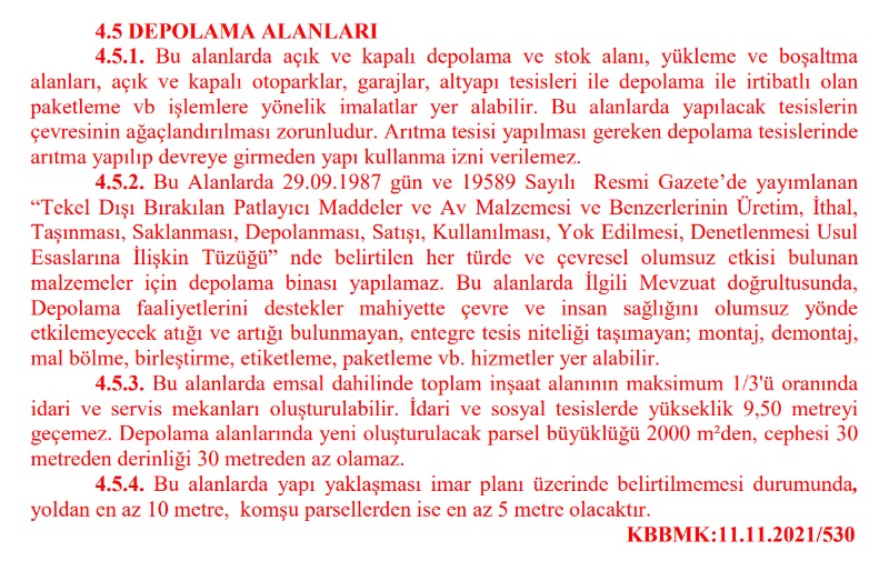 GEBZE PELİTLİ 'DE 0,80 EMSALLİ SATILIK DEPOLAMA ARSASI