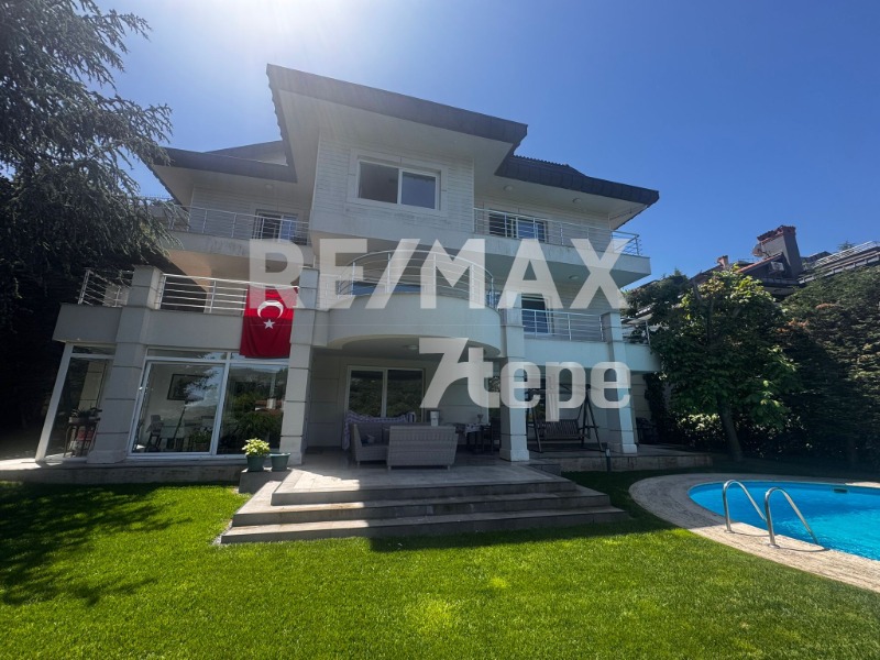 TEK YETKİLİ REMAX7TEPE'DEN KONAKLAR MANZARALI HAVUZLU KLASİK B TİPİ KİRALIK VİLLA