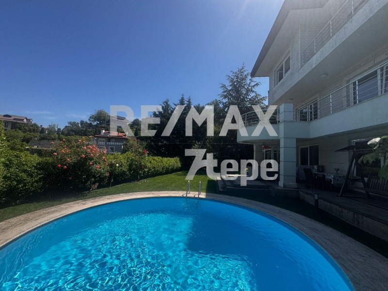TEK YETKİLİ REMAX7TEPE'DEN KONAKLAR MANZARALI HAVUZLU KLASİK B TİPİ KİRALIK VİLLA