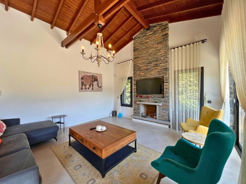 YALIKAVAK MARİNAYA YÜRÜME MESAFESİNDE TEK KAT MÜSTAKİL TAŞ VİLLA