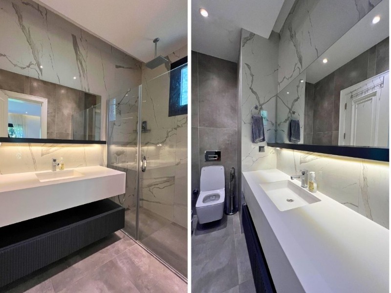 YALIKAVAK MARİNAYA YÜRÜME MESAFESİNDE TEK KAT MÜSTAKİL TAŞ VİLLA