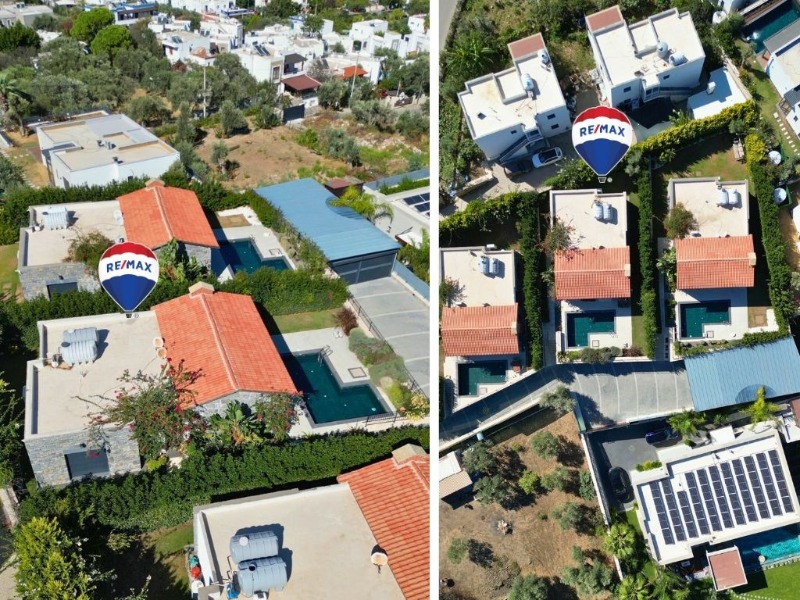 YALIKAVAK MARİNAYA YÜRÜME MESAFESİNDE TEK KAT MÜSTAKİL TAŞ VİLLA