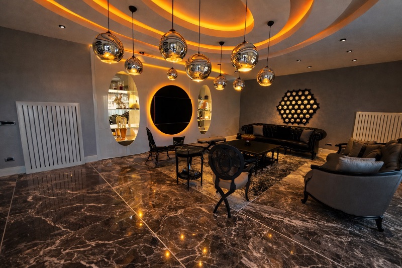 ACARKENT HAVUZLU SAUNALI ÖZEL TASARIM SATILIK B REVİZYON VİLLA